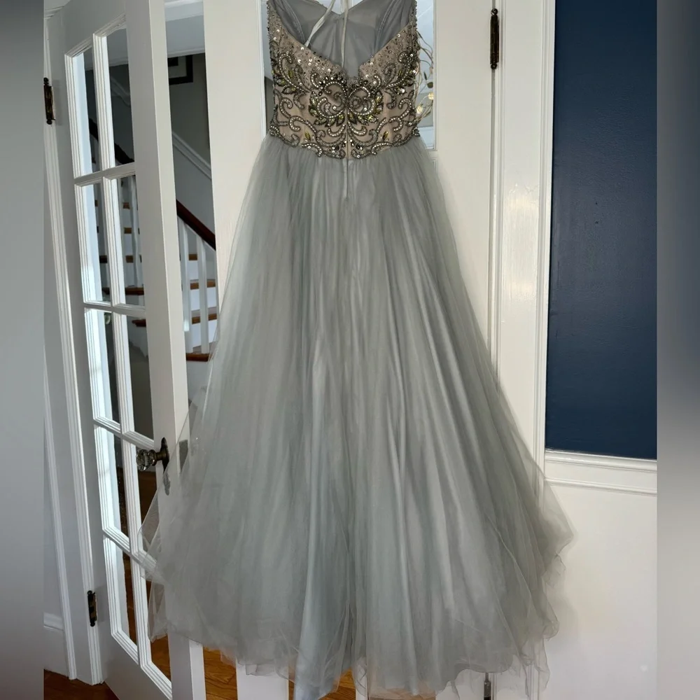 Terani Couture Strapless Gown -4 - Picture 8 of 8